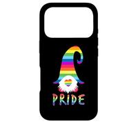 Gay Pride Nain de Noël LGBTQ Rainbow Holiday Graphic Coque pour iPhone 17 Pro
