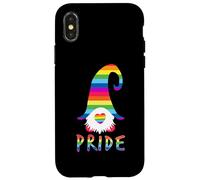 Gay Pride Nain de Noël LGBTQ Rainbow Holiday Graphic Coque pour iPhone X/XS