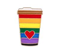 Gay Pride Pins Broches Pride Badges égalité Accessoires Parade | Lot pin émail gay Pride badges Égalité cœur drapeau accessoire Marche des Fiertés cadeau mode