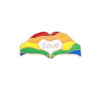 Gay Pride Pins Broches Pride Badges égalité Accessoires Parade | Lot pin émail gay Pride badges Égalité cœur drapeau accessoire Marche des Fiertés cadeau mode