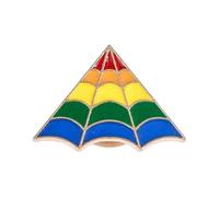 Gay Pride Pins Broches Pride Badges égalité Accessoires Parade | Lot pin émail gay Pride badges Égalité cœur drapeau accessoire Marche des Fiertés cadeau mode