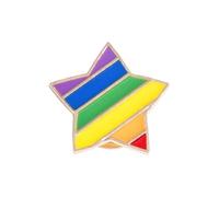 Gay Pride Pins Broches Pride Badges égalité Accessoires Parade | Lot pin émail gay Pride badges Égalité cœur drapeau accessoire Marche des Fiertés cadeau mode