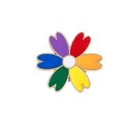 Gay Pride Pins Broches Pride Badges égalité Accessoires Parade | Lot pin émail gay Pride badges Égalité cœur drapeau accessoire Marche des Fiertés cadeau mode