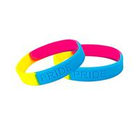 Gay Pride Rainbow Bracelet - Support Lgbtq Cause 02 Bracelets Silicone Pansexual Bracelet