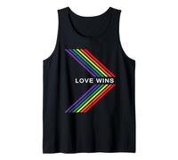 Gay Pride Rainbow Equality Love gagne Stripe Arrow Débardeur