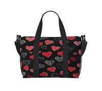 Gay Pride Sac de voyage imperméable et léger pour voyages de 3 à 5 jours | Voyage en avion, sport, week-end | Homme et femme (lot de 1), Noir , Taille unique