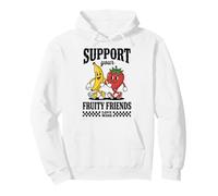 Gay Pride Support Your Fruity Friends LGBTQ Love Wins Sweat à Capuche