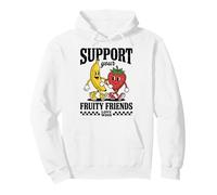 Gay Pride Support Your Fruity Friends LGBTQ Love Wins Sweat à Capuche