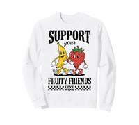 Gay Pride Support Your Fruity Friends LGBTQ Love Wins Sweatshirt