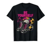 Gay Punk Sois toi-même Colorful Pride T-Shirt