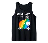 Gay Rainbow Sheep Lesbian Queer CSD Pride Party Wear LGBT Débardeur