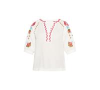 Gaya Chemisier 'Festival' bleu clair / rouge / blanc, Taille L