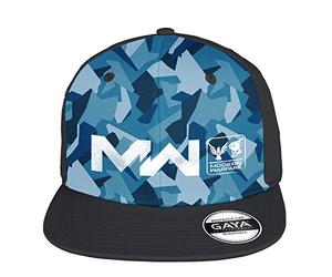 GAYA Mixte Urban Blue Camouflage Snapback Casquette de Baseball Not Applicable, Bleu, One Size