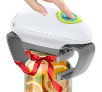 GAYAYAS Bocaux Ouvre Automatique, One Touch Jar Opener Outil De Cuisine, Ouvre Boîte Électrique pour Les Personnes Âgées Et Les Personnes Souffrant De L'arthrite