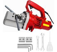 GAYAYAS Coupe-Barres hydraulique électrique 1250, Coupes Multiples possibles, Vitesse de Coupe 3,5 s, Machine de Coupe de Barres d'armature Portable, pour Chantiers d'infrastructures