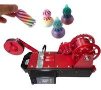 GAYAYAS Filament De Bouteille en Plastique Pultrudé, 3D Recycled Pet Filament Manufacturer, Digital Temperature Display, for Wire Making, Wire Coiling, Wire Drawing Red