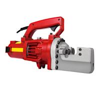 GAYAYAS Machine de découpe hydraulique électrique portative pour Barres d'acier, découpe de Barres d'acier jusqu'à 4 à 20 mm en 3,5 Secondes, pour Chantiers d'infrastructures