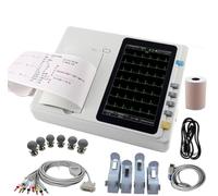 GAYAYAS Moniteur ECG Portable avec Papier d'impression