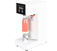 GAYAYAS Scelleuse électrique de canettes 180 W, Machine de sertissage et de bouchage de canettes en métal, scelleuse de canettes en Plastique de 5,6 cm de diamètre, pour canettes de Soda White