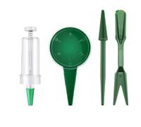 GAYCLG épandeurs de Jardin Mini Distributeur de semences de semis, semoir Manuel, épandeur de semences, Outil de Plantation de semences portatif, semoir à Main Semoir(Green Set C)