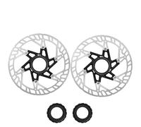 GAYCLG Freins Frein à Tambour pour Vélo Vélo Centerlock Rotor 160mm disques de Frein VTT Route vélo Disque hydraulique Rotor 160 Mm Disque de Frein VTT pièce de vélo(2PC-MT760)