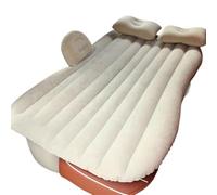 GAYCLG Lit de Voiture Lit de Voyage pour Voiture, canapé Gonflable de Camping, Matelas pneumatique pour Automobile, Coussin de Repos pour siège arrière Le Camping Matelas(Beige)