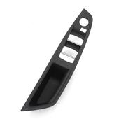 GAYCLG Poignée De Porte Extérieure Cache de poignée de porte et accoudoir côté conducteur (LHD/RHD) compatible avec BMW Série 5 F10 F11 F18 520 523 525 528 530 Poignée de porte pour(LHD Black)