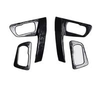 GAYCLG Poignée De Porte Extérieure Panneau de commande central, garniture, autocollant 5D, panneau ABS, compatible Nissan Qashqai J10 2007-2013 Poignée de porte pour(Inner door armrest)