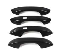 GAYCLG Poignée De Porte Extérieure Poignée de porte compatible avec Seat Leon 2021-2024 : modification résistante aux rayures et accessoires spéciaux Poignée de porte pour(1 hole 2 smart black)