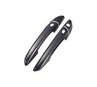 GAYCLG Poignée De Porte Extérieure Poignées de porte décoratives compatibles avec Hyundai compatibles avec Sonata LF 2015-2019 Poignée de porte pour(2 1Hole 2Smart Fiber)