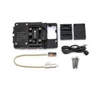 GAYCLG Support de Plaque de Navigation GPS pour Pare-Brise de Smartphone Compatible avec Yamaha Tracer 700 Tracer 7 GT 2016-2022 Support de Navigation(Phone Holder)