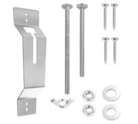 GAYCLG Support Mural pour Roue Secours Porte-Roue Secours générique, Gain Place, Base Stable, Support Roue Durable(Silver)