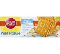 GAYELORD HAUSER - Biscuits Petit Nature - Sans Sucres Ajoutés - Source de Fer et Zinc - Farine de Blé - Sans Arômes Artificiels - 156g