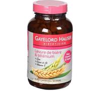 GAYELORD HAUSER - Levure de Bière/Sélénium - Source de Vitamine E et B9 - Flacon de 400 Comprimés