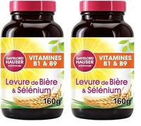 GAYELORD HAUSER - Levure de Bière/Sélénium - Source de Vitamine E et B9 - Flacon de 400 Comprimés (Lot de 2)
