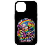 Gayest Giants Ever Fabulous Dino Couple fièrement Errant Coque pour iPhone 14