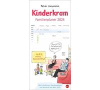 Gaymann : planificateur familial 2024 pour enfants. Calendrier de dessin animé avec sifflement : les dessins de Peter Gaymann font de ce planificateur mural pratique à 5 colonnes un véritable