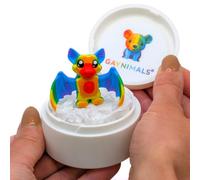 Gaynimals Bella The Bat - Woodland Whimsy Series | Jouet sensoriel articulé imprimé 3D | Animaux de compagnie sensoriels pour adultes et enfants | Prêt à offrir dans un étui de collection avec