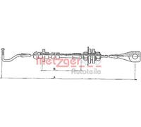 Gaz 912mm METZGER pour VW PASSAT B3/B4