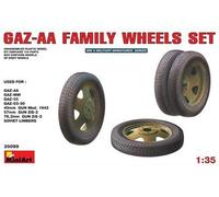 Gaz-aa Family Wheels Set - 1:35e - Miniart