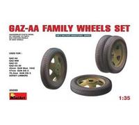 Gaz-aa Family Wheels Set - 1:35e - Miniart