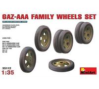 MiniArt Accessoires maquette Roues Gaz-aaa Family Set 35112 Échelle 1:35