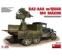 GAZ-AAA W/ Quad Maxim 1:35 Figurine Maquette Plastique MINIART