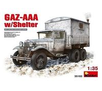 MiniArt Kit maquette plastique GAZ‑AAA MA35183 1:35 avec abri