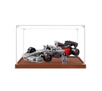 Gaz d'affichage en acrylique transparent pour modèle Le-go 77259 Racing, boîte transparente, boîte de rangement, boîte de présentation, compatible avec modèle 77259 (vitrine uniquement) (2 mm)