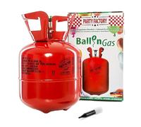 Gaz de ballon à hélium pour 20 ballons - Bouteille d'hélium 140 l - Ballons en aluminium - Fête de mariage
