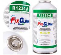 Gaz de climatisation automobile - FixClima - R1234yf - 170 g - Pour voitures à partir de 2016 - Facile à utiliser