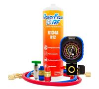 Gaz réfrigérant organique pour la climatisation des voitures Ralerfresh RF substitut des gaz R134a et R12 (RF 400g + Manomètre RF31)