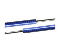 Gaz Strut Ressort Levage Amortisseurs Capot Pour VW Pour Amarok 2018-2021 Capot Avant Modification Entretoises Supports Levage Accessoires Tige D'amortisseur Vérin capot(Carbon Fiber Blue)