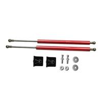 Gaz Strut Ressort Levage Pour Fiat Pour Tipo Pour Egea 2015-2023 Capot Modifier Entretoises Support Levage Tiges Amortisseur Piston Vérin capot(Red carbon fiber)